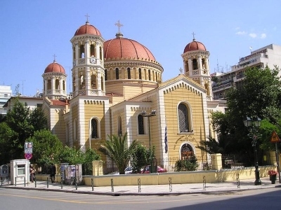 St. Gregory Palamas Cathedral, Thessaloniki, Greece.